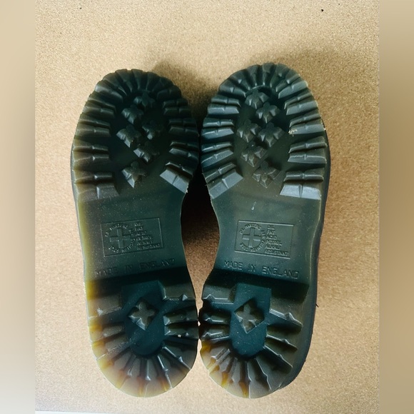 Vintage Dr. Martens Aztec Crazy Horse 4 Eyelet Shoe / Brown / 8 - Picture 10 of 10